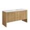 James Martin Vanities Hudson 60in Single Vanity, Light Natural Oak w/ 3 CM Ethereal Noctis Top 435-V60S-LNO-3ENC - alternate 5